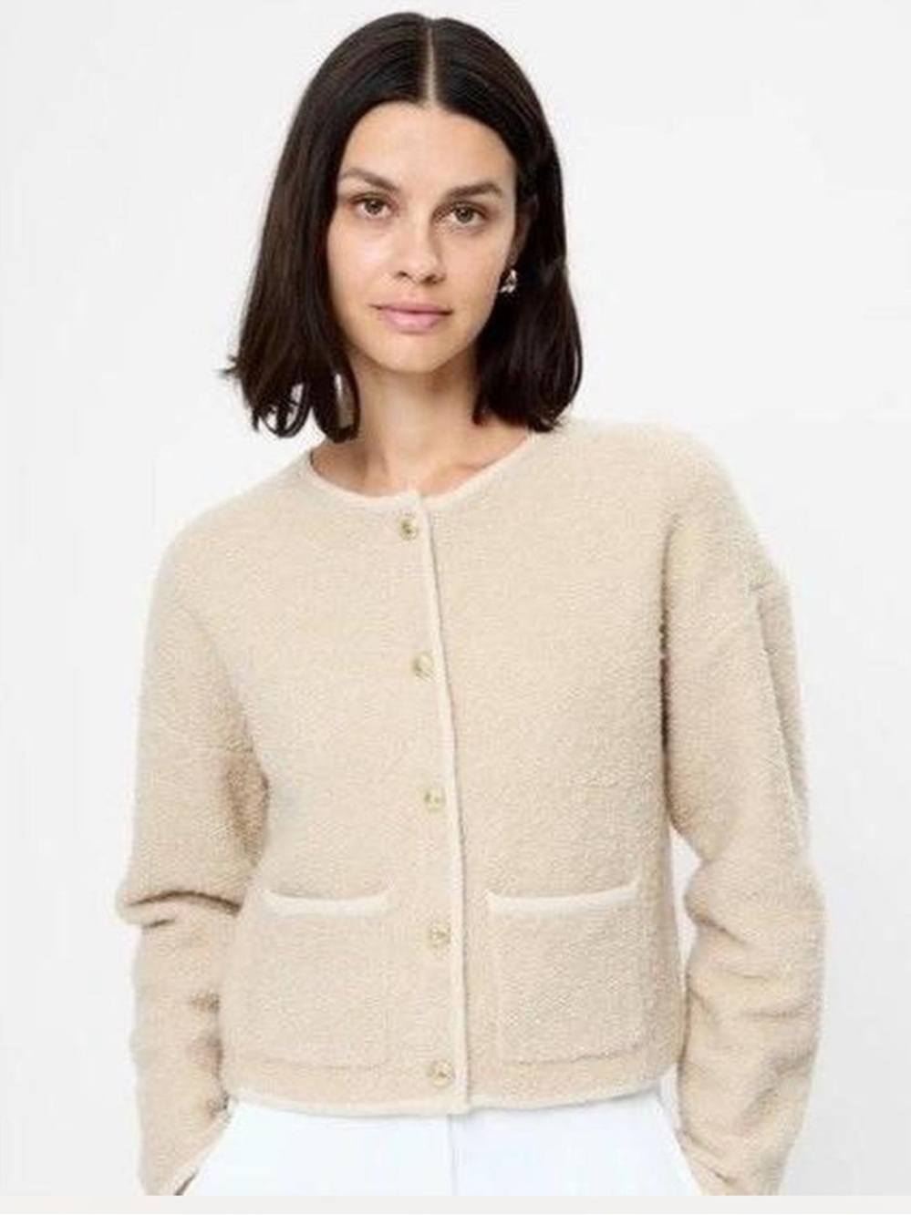 French Connection Boucle Cardigan Size Small